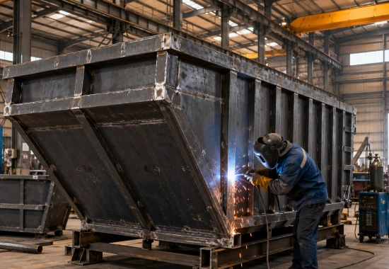 Customized Skip Box Fabrication