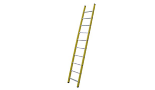 Fiberglass Straight Ladder for Electrical and Industrial Work