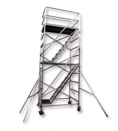 Stairway Scaffolding System for Construction Access